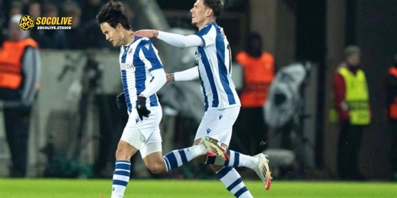 Real Sociedad tận dụng tốc độ phản công để tạo ra cơ hội nguy hiểm về phía khung thành Osasuna